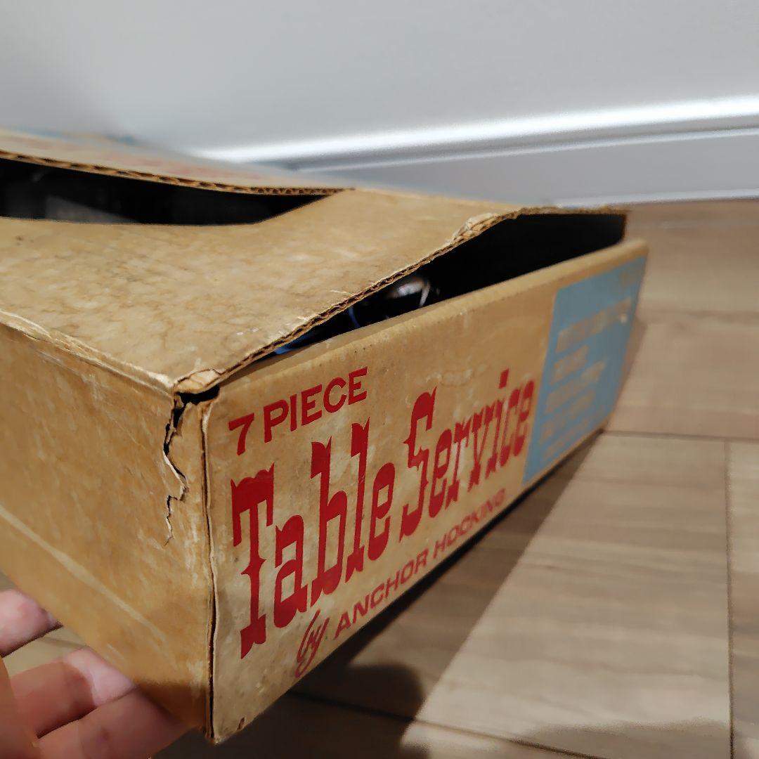 アンティーク雑貨 Anchor Hocking Early American Prescut