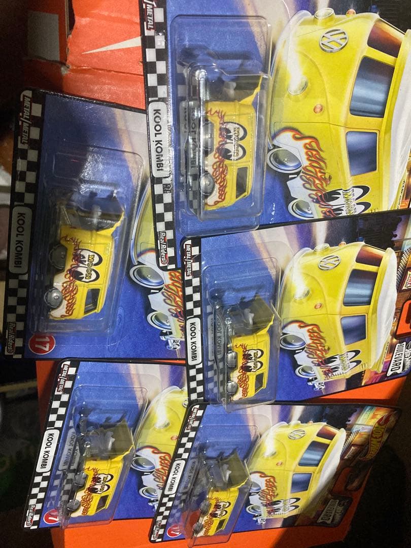 Hot Wheels Kool Kombi 5個　 空冷ＶＷ　ホットウィール