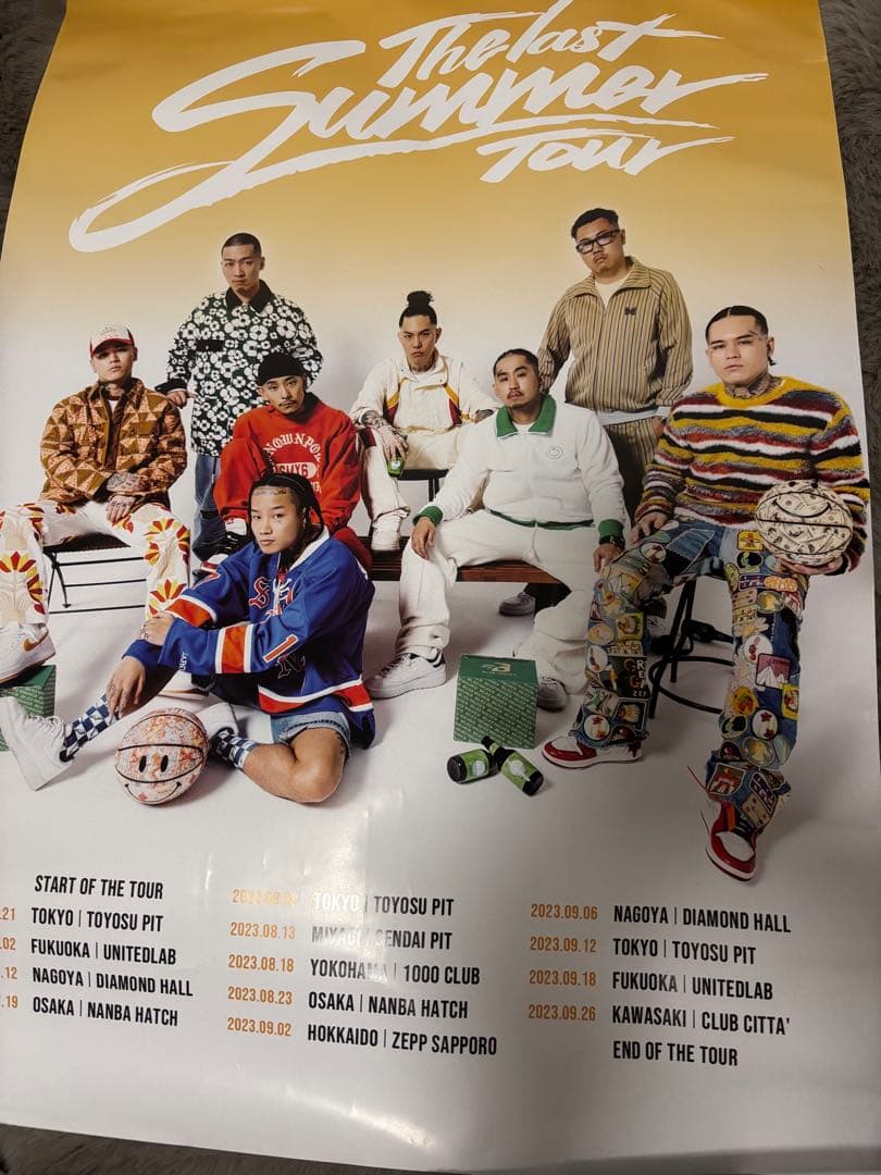 BADHOP ThelastSummertour ポスター