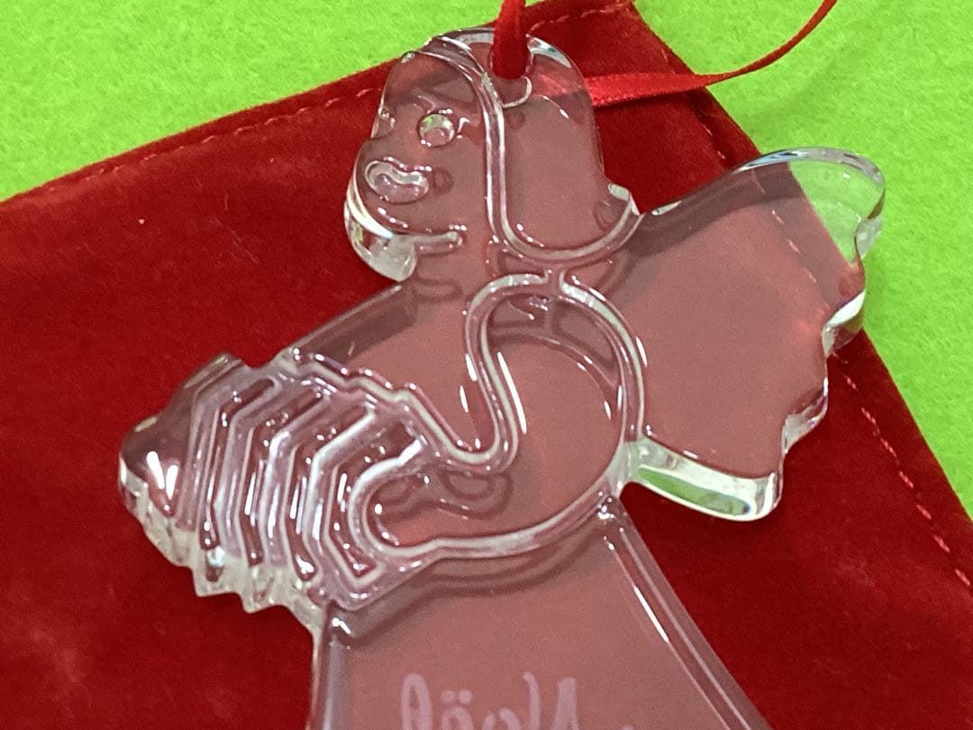 Baccarat 2005年 天使のオーナメント　小物入れ　トレイ