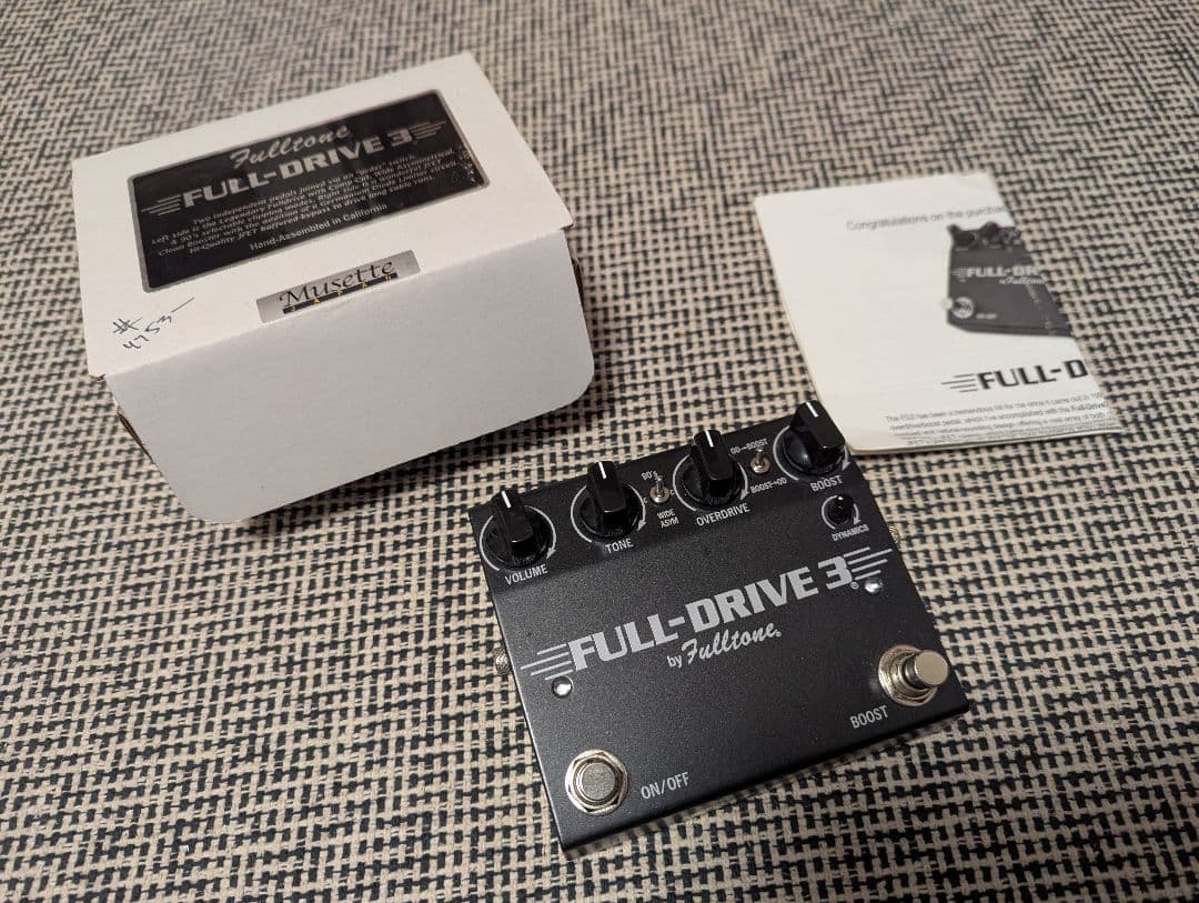 Fulltone FULL-DRIVE 3 ギターエフェクター