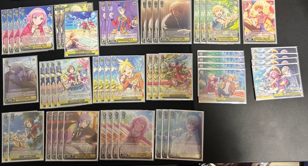 【ヴァイスシュヴァルツ】プロジェクトセカイ 8枝 デッキ + デッキパーツ