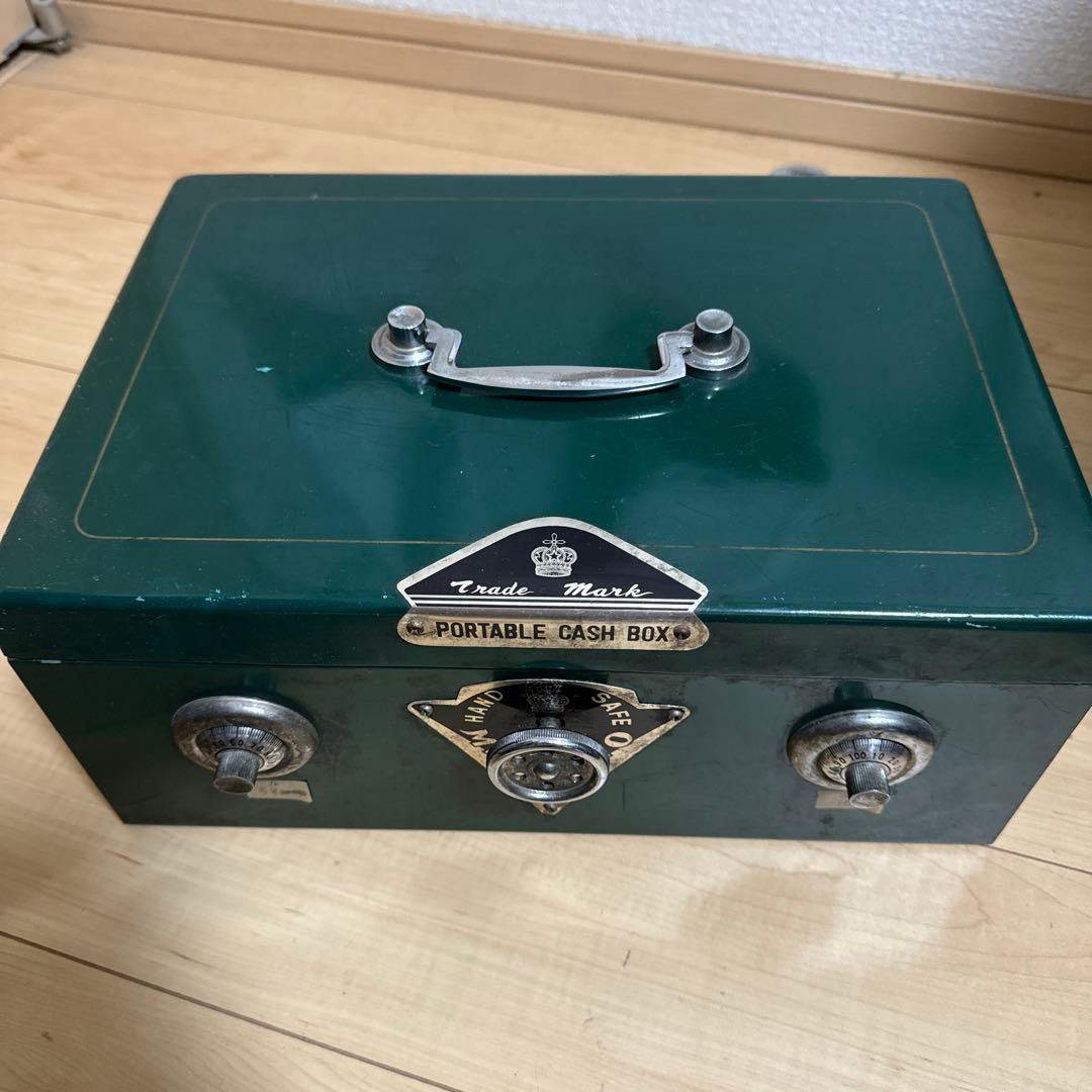 70s ビンテージ　金庫