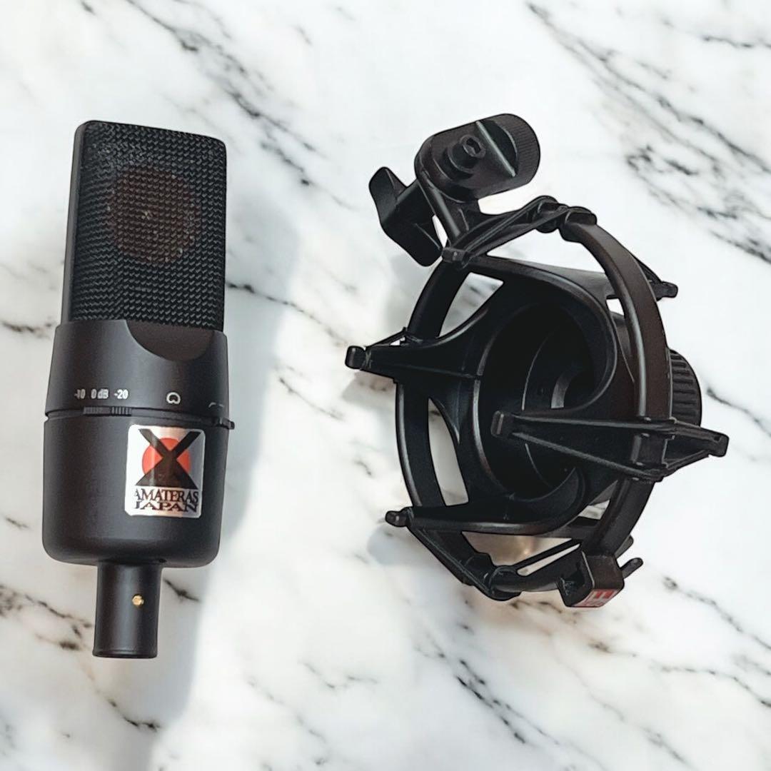 【美品】AMATERAS 8097 コンデンサーマイク