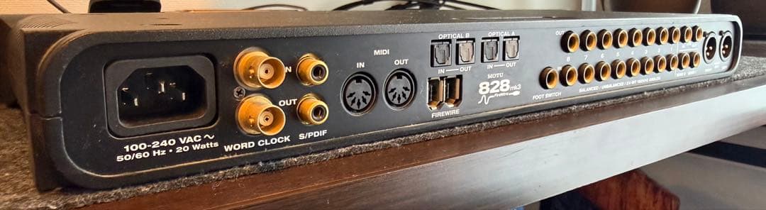 【 各種相談可 】MOTU 828mk3 オーディオインターフェース