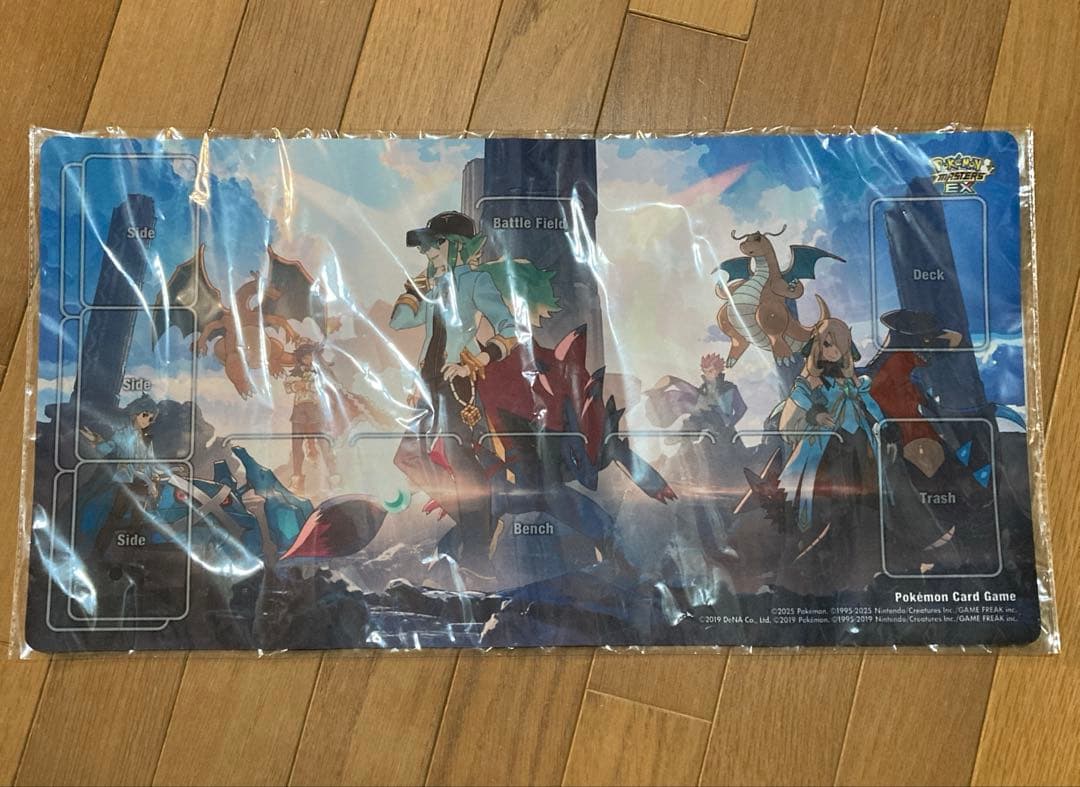 【未使用】 ポケモンマスターズEX アルコス覚醒者たち プレイマット