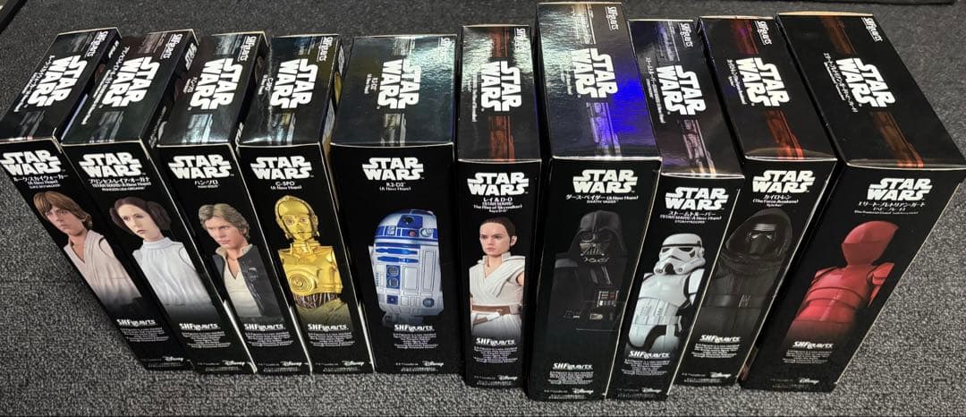 【即日発送】 スターウォーズ　S.H.フィギュアーツ 10体セット