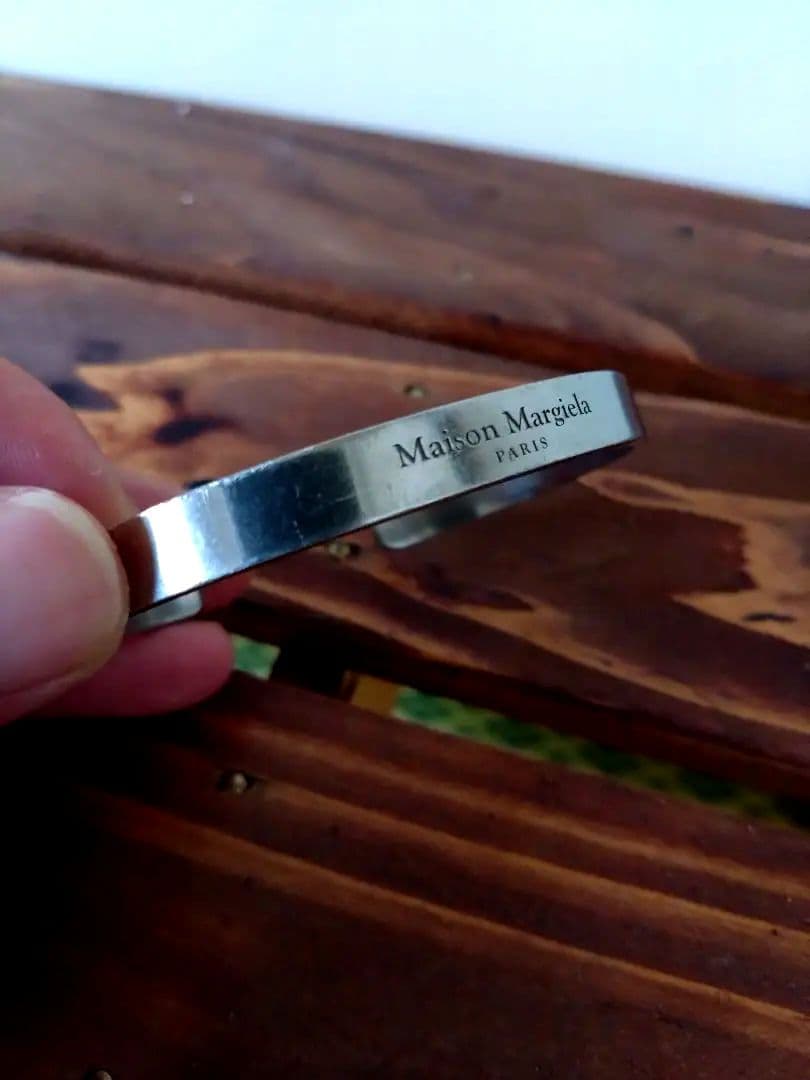 Maison Margiela シルバーバングル