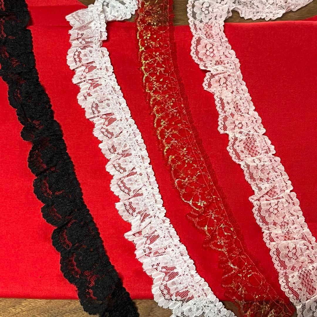 1223.カフェマットM56　赤クリスマス　リバーシブル　ハンドメイド　犬犬服