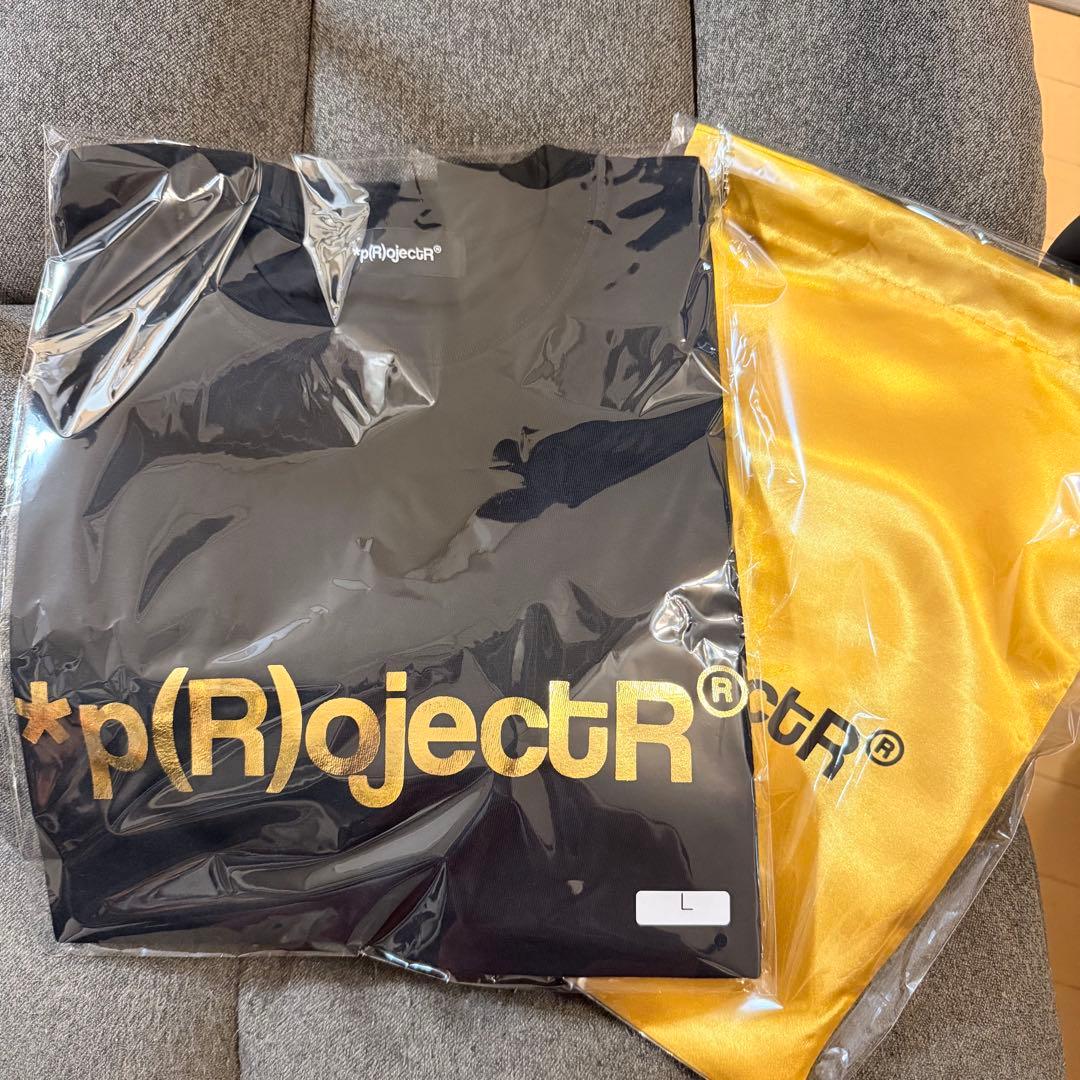 プ*。様 *p(R)ojectR® GOLD PUCK Tシャツ 巾着