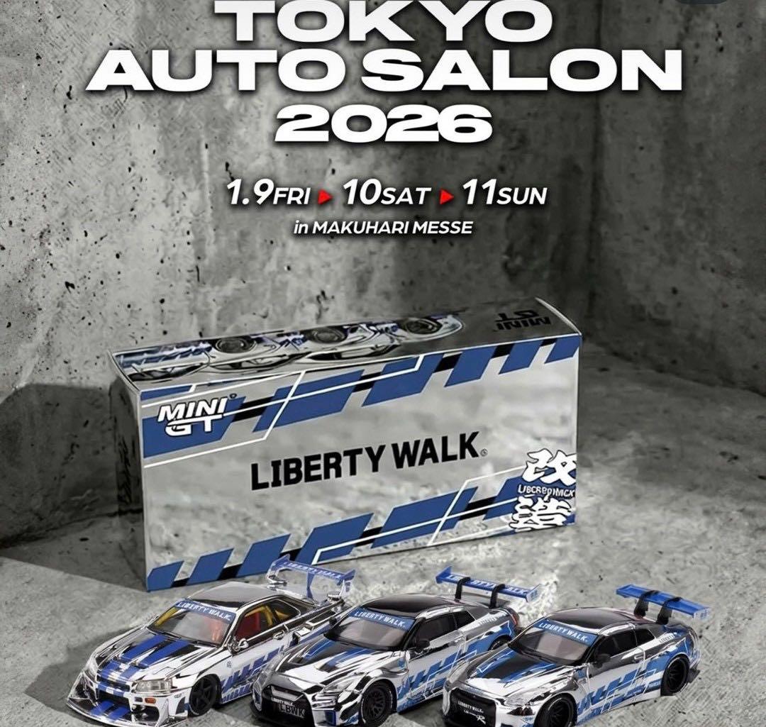 MINIGT 東京オートサロン2026 リバティウォーク 3台セット