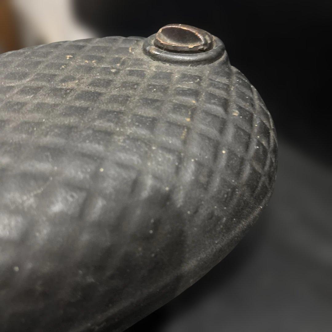 戦時代用品】昭和期 陶器製 湯たんぽ 金属供出令 戦時生活資料」