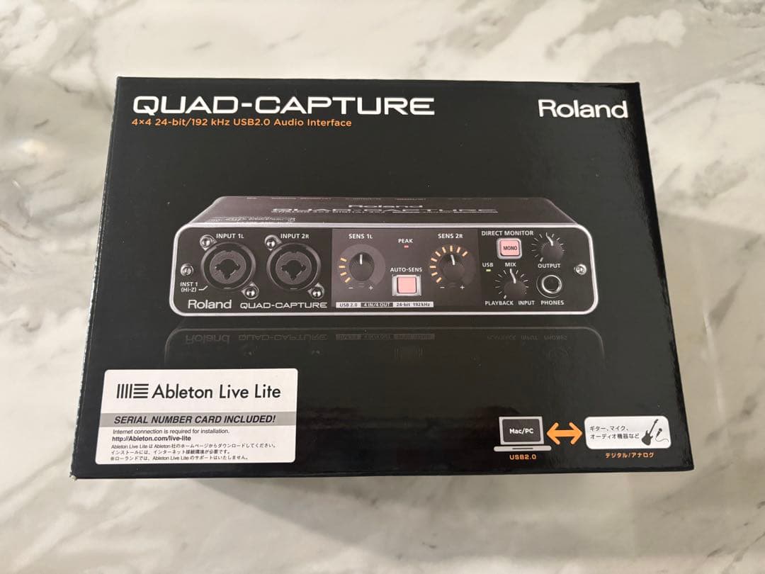 RODE NT-1A Roland QUAD-CAPTURE セット