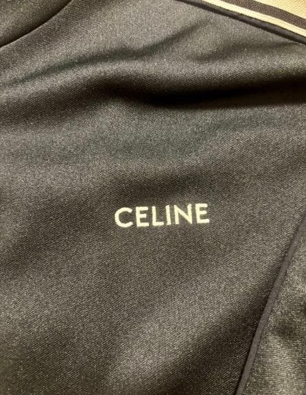 早い者勝ち！CELINE ブラック ジップアップジャケット