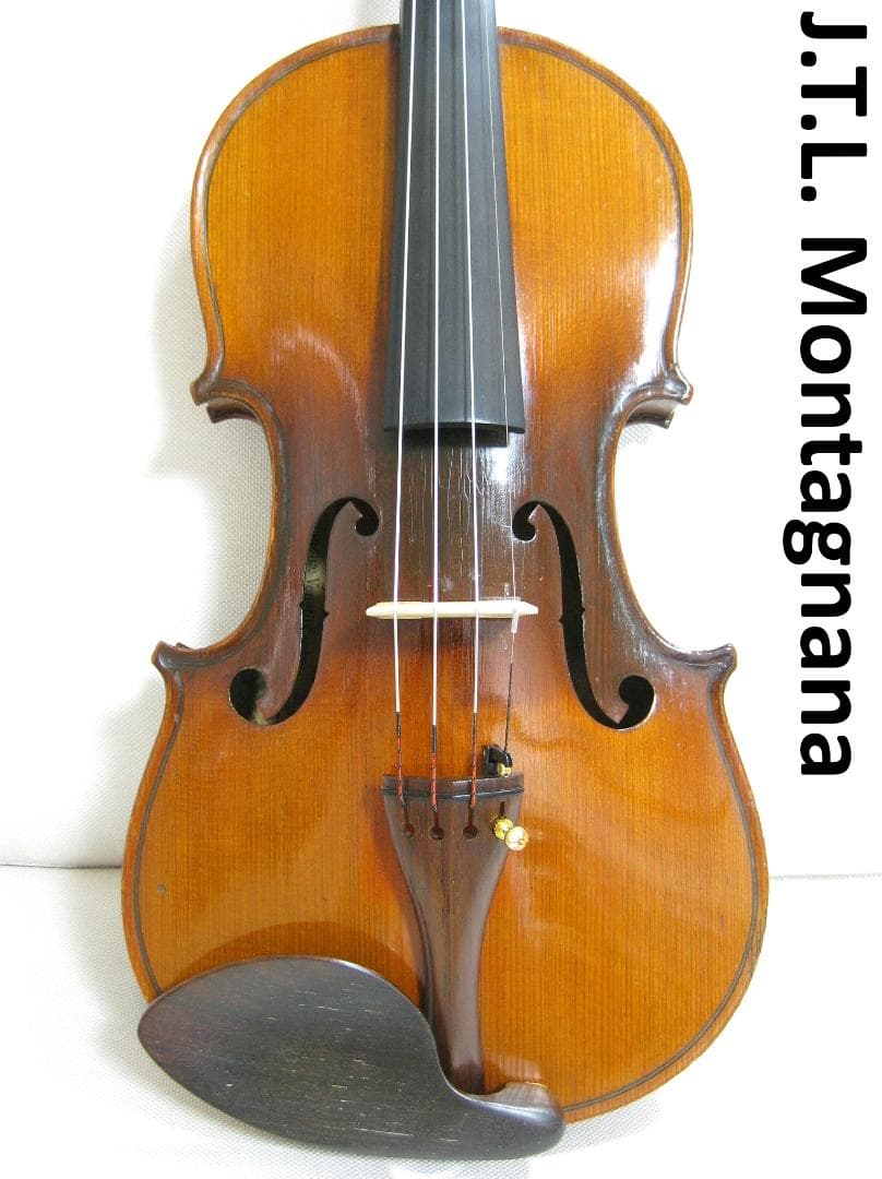 【モダンフレンチ】 JTL工房製 Montagnanaラベル バイオリン