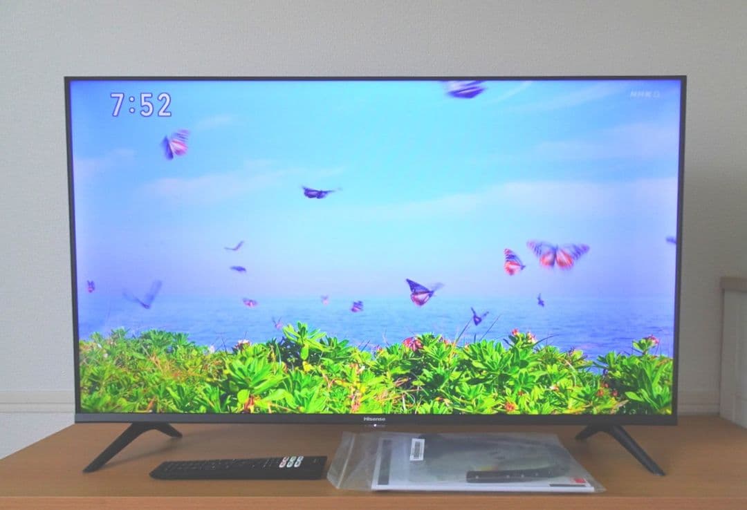 【美品】ハイセンス 40V型液晶テレビ40A40G 動画アプリ搭載 2022年製