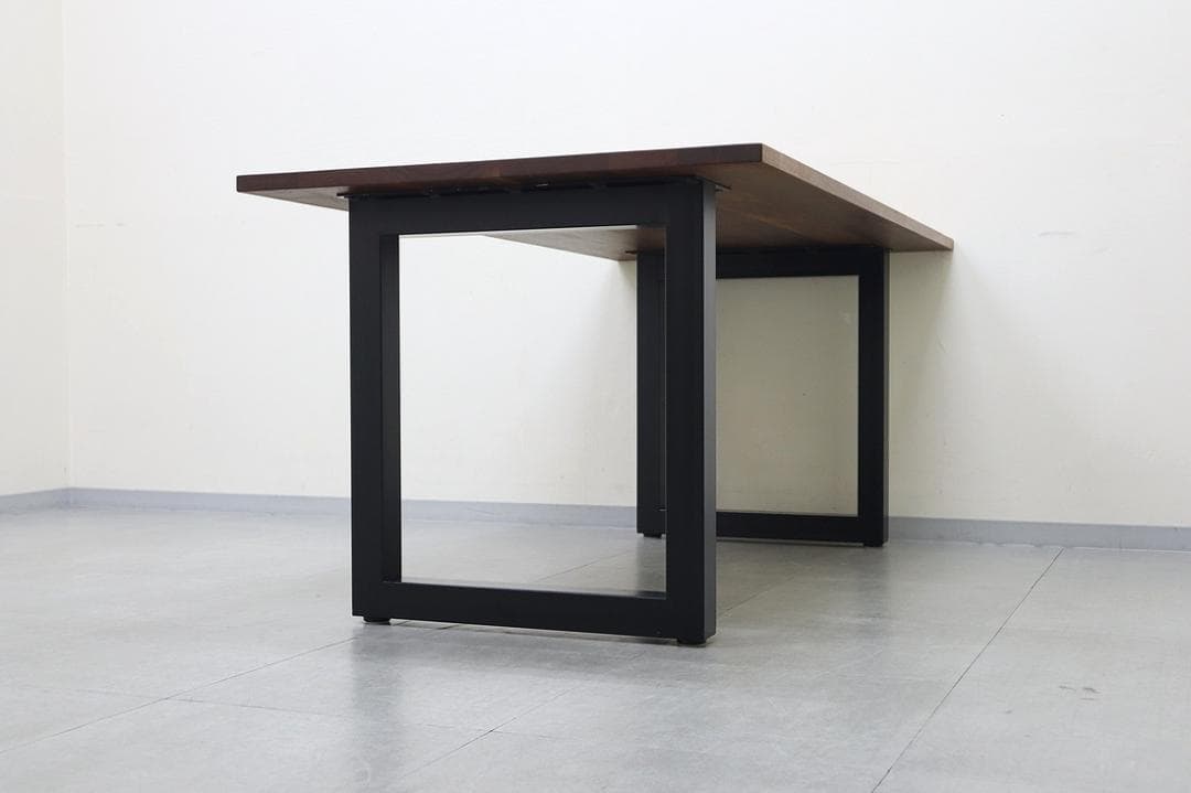 美品 マスターウォール ワイルドウッド ダイニングテーブル ウォールナット無垢材