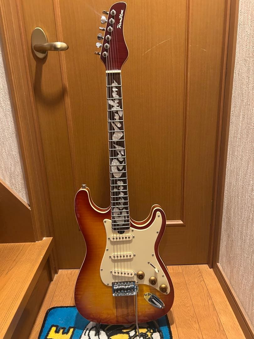 スティービーレイヴォーン　ハミルトン　Main 風コピーギター！　希少！