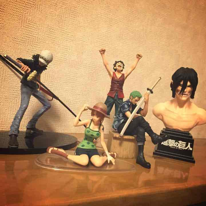 フィギュア ワンピース、進撃の巨人