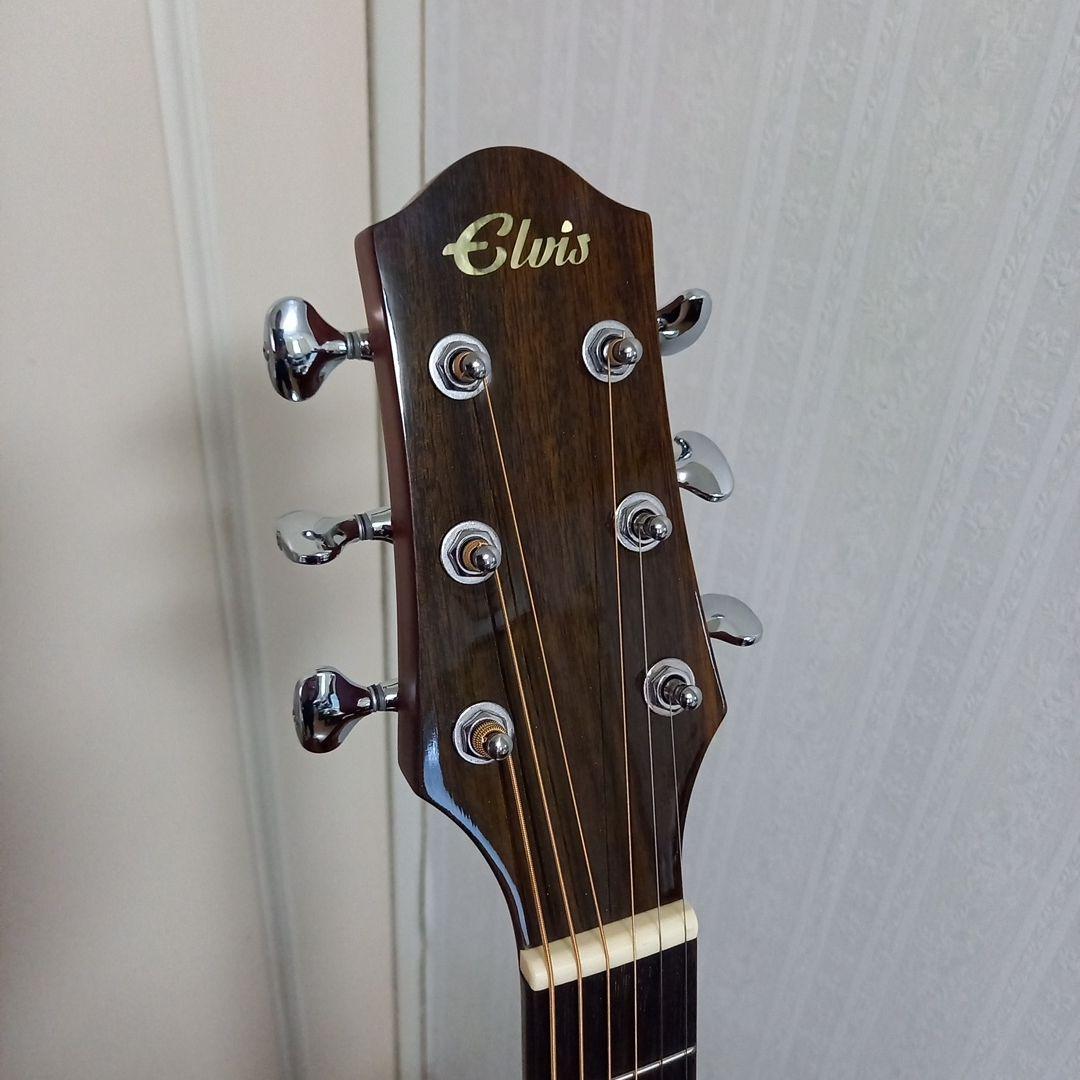 『未使用に近い美品』ELVIS エルビス　アコ－スティックギター