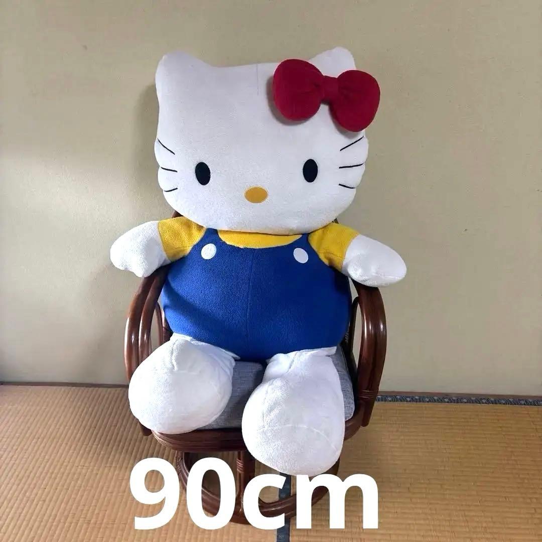 【可愛い】HELLO KITTY 90cmキティ ぬいぐるみ