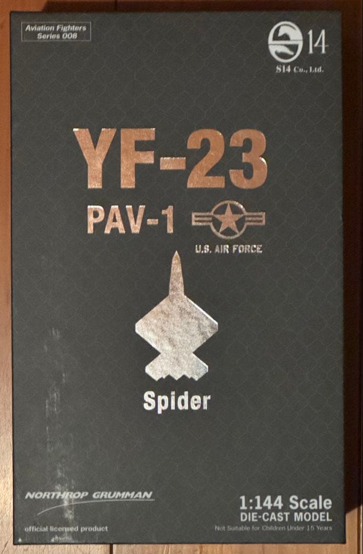 S14 エスワンフォー 1/144 YF-23 PAV-1 スパイダー