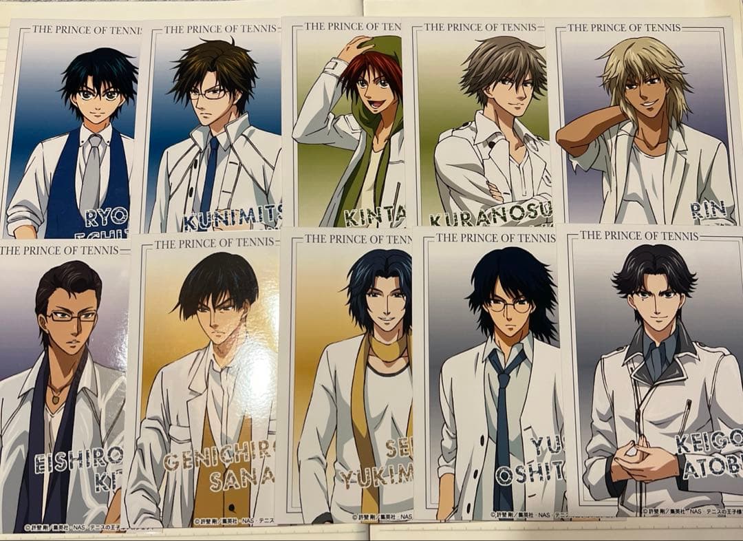 テニスの王子様　ブロマイド　描き下ろし　10枚