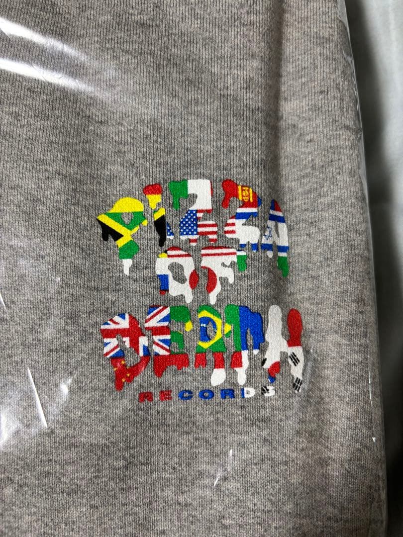 PIZZA OF DEATH パーカー 国旗デザイン