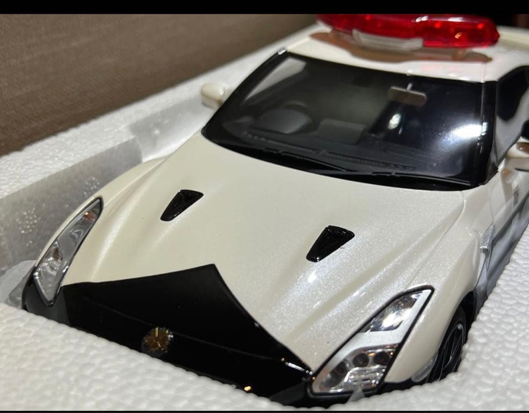 新品　レイズRai's  1/18 R35GT-R 栃木県警高速警察隊
