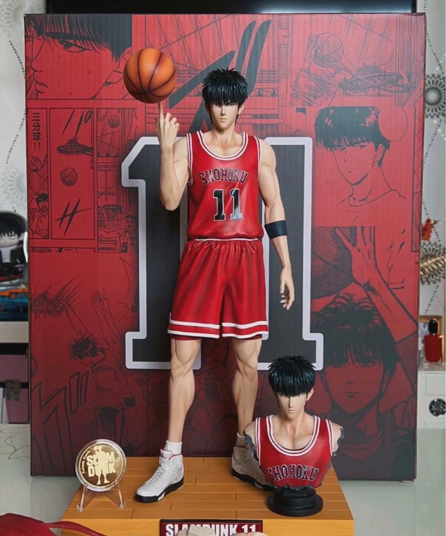 SLAMDUNK 流川楓 ガレージキット ガレキ スタチュー④③