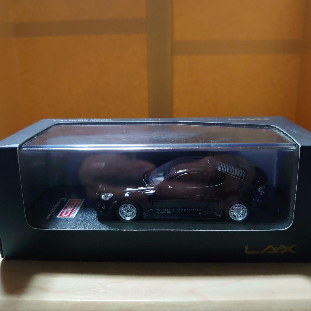 1/43トヨタ86 TRDカスタマイズコンセプト クリスタルブラックシリカ。