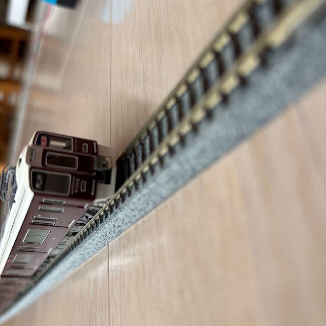 Nゲージ鉄道模型 白/赤　阪急電車