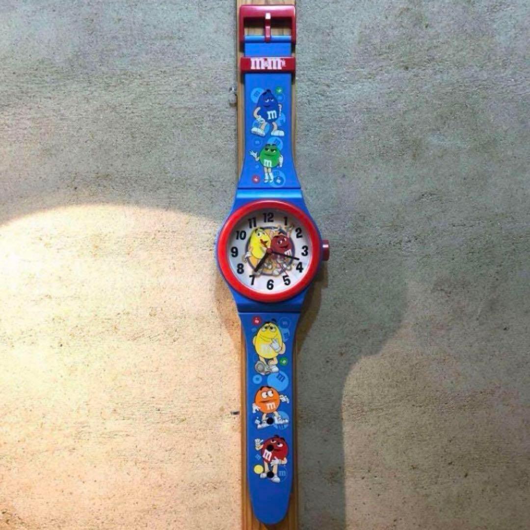 エムアンドエムズ　クロック　時計　アメトイ　ディスプレイ　サイン　M&Ms