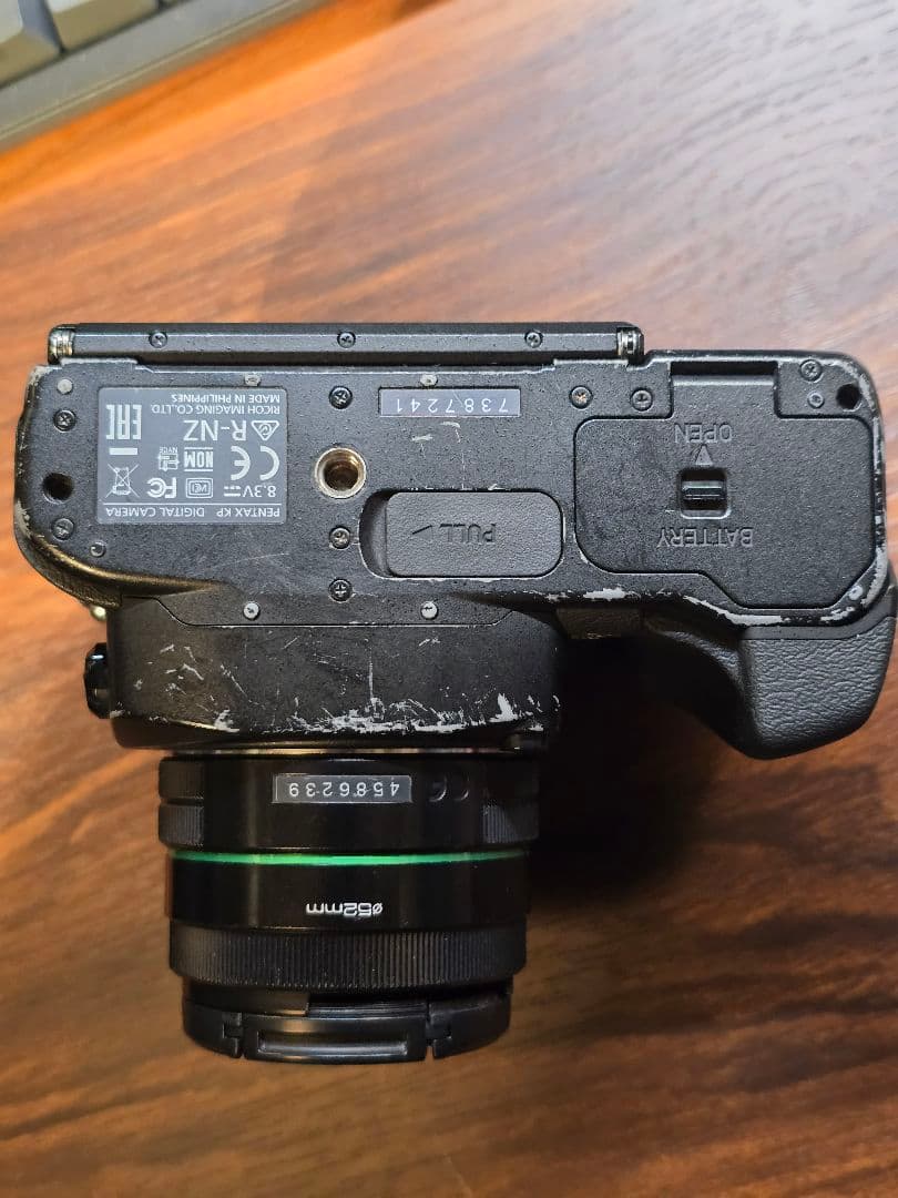 PENTAX KP f1.8-50mmレンズ付き