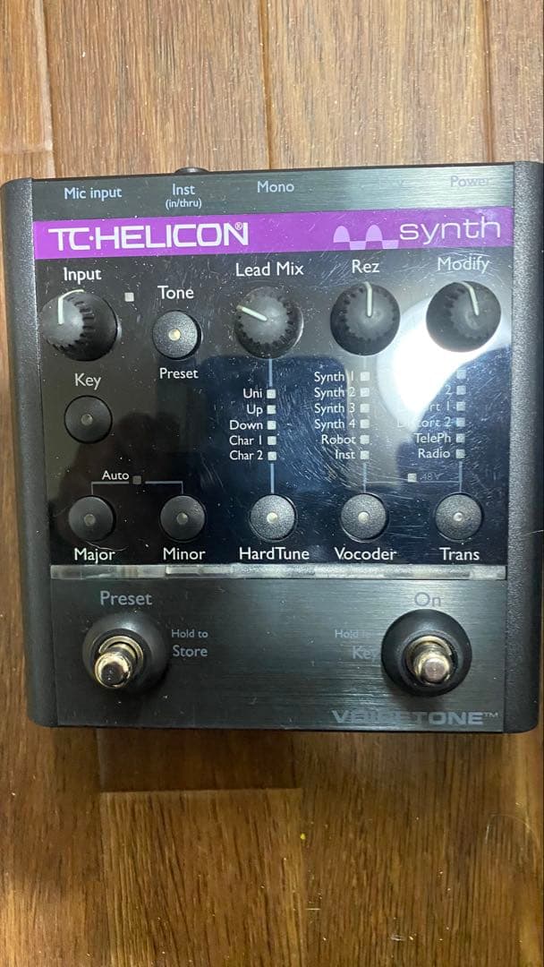 配信機器・PA機器・レコーディング機器 TC-Helicon Synth