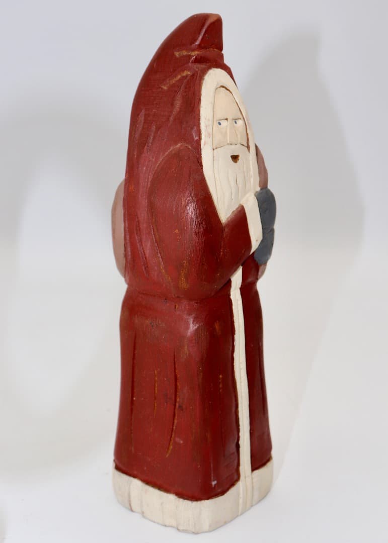 アメリカン・フォークアート、ウルフクリーク製木製3体+1体セット USA製