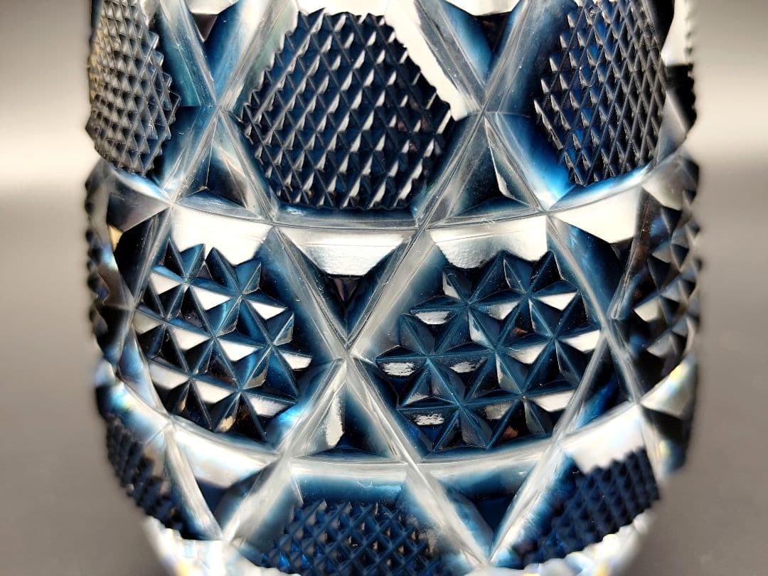 超希少品☆復刻薩摩切子 酒瓶（切子、江戸切子、薩摩切子）