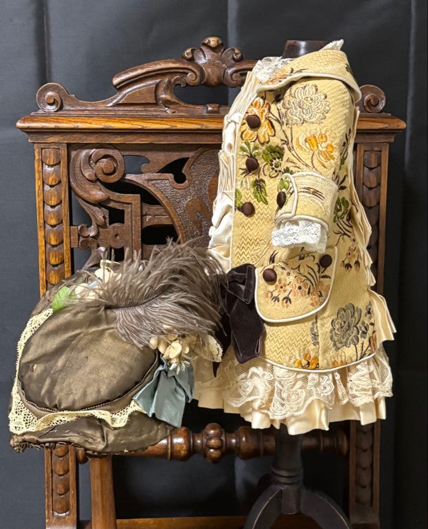 アンティークビスクドールドレス