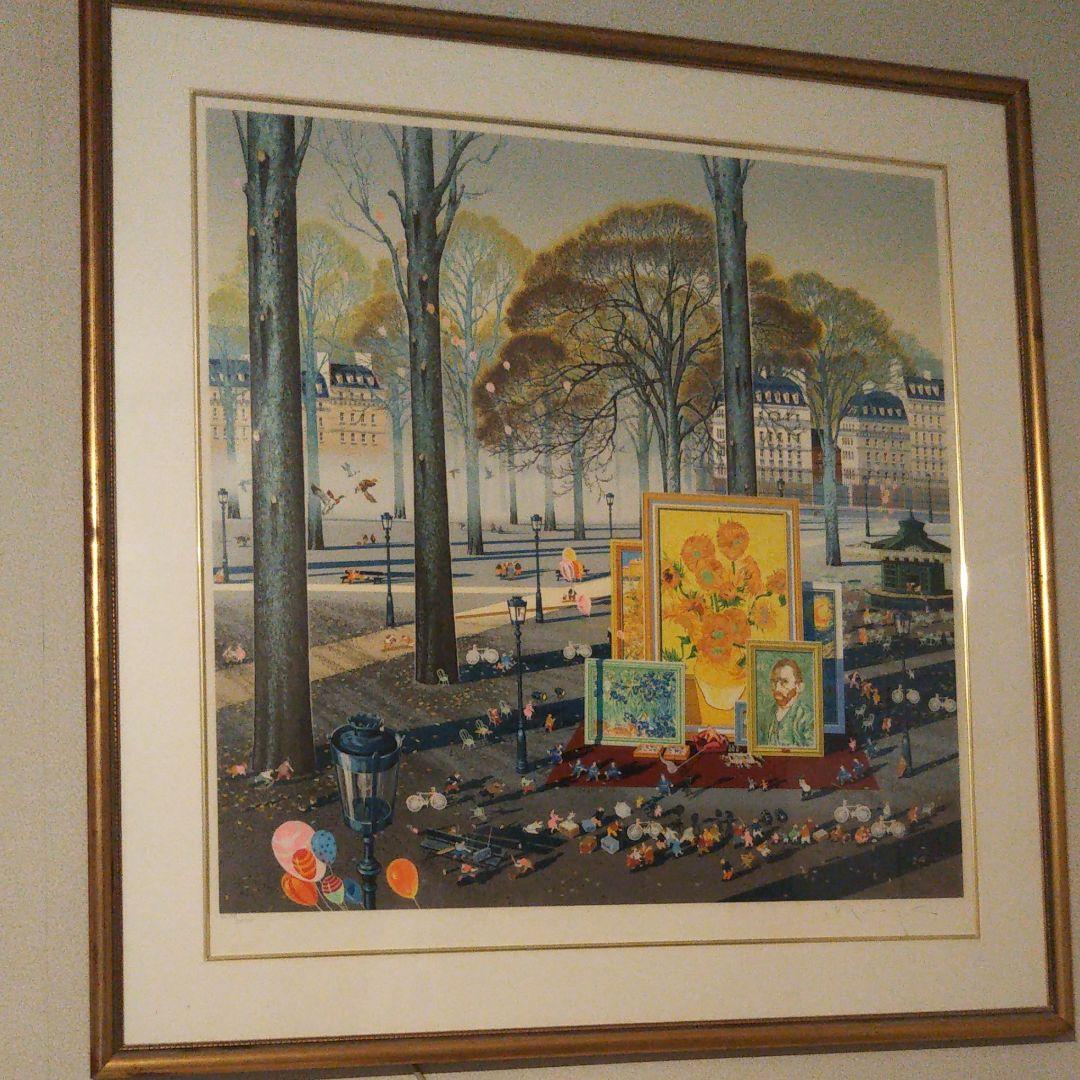 ヒロ・ヤマガタ シルクスクリーン 「コレクター・ゴッホ」