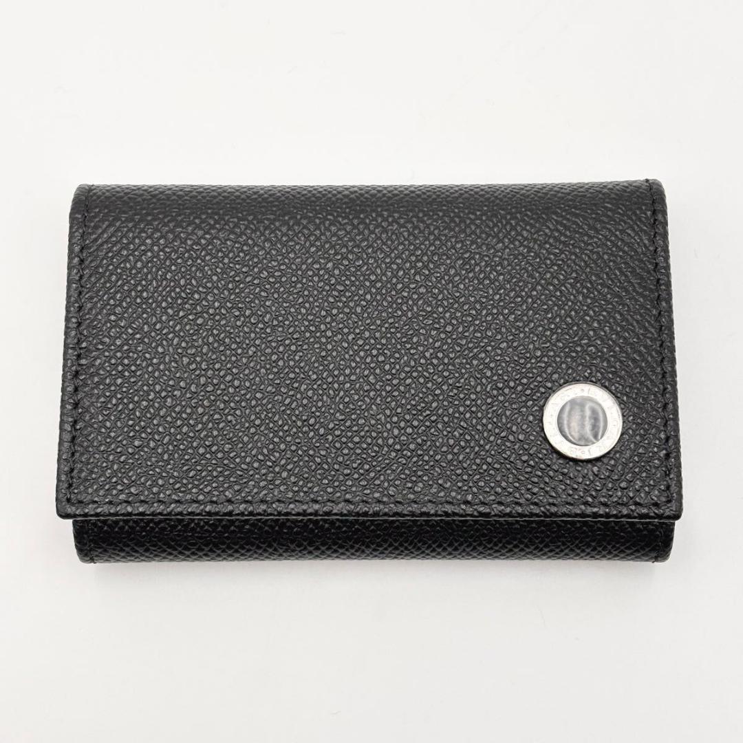 ヒデBVLGARI ブルガリ グレインレザー 6連キーケース RFID