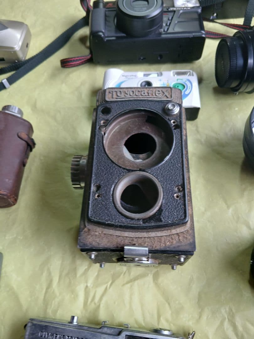 フィルムカメラ&レンズ&ストロ ボまとめ売り「ジャンク」