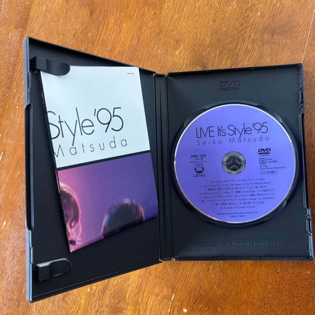 松田聖子/LIVE It's Style'95