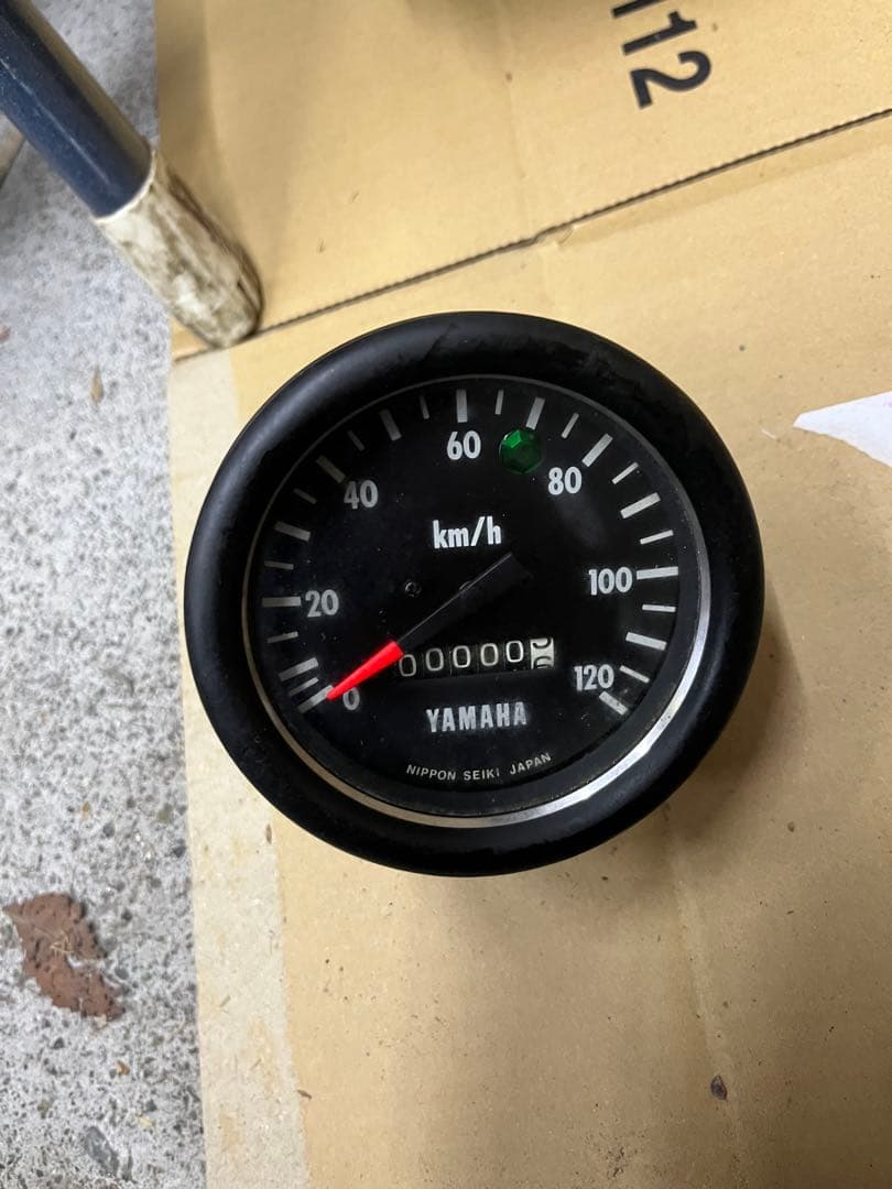 ヤマハ　当時物新品メーター　デッドストック　gt50 gt80 dt1 ht？