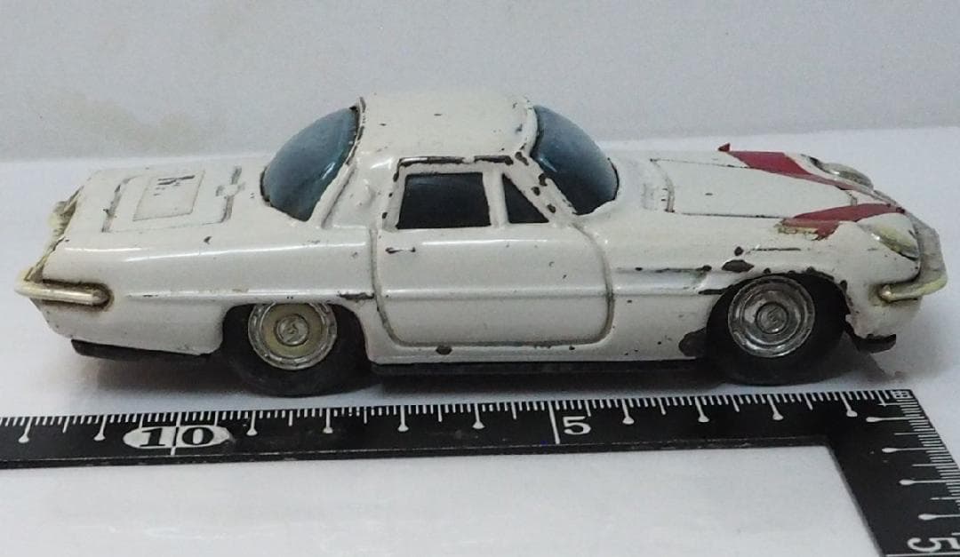 米澤【マットカーMATマツダ コスモ スポーツ】当時物ブリキ プルバック【箱無】