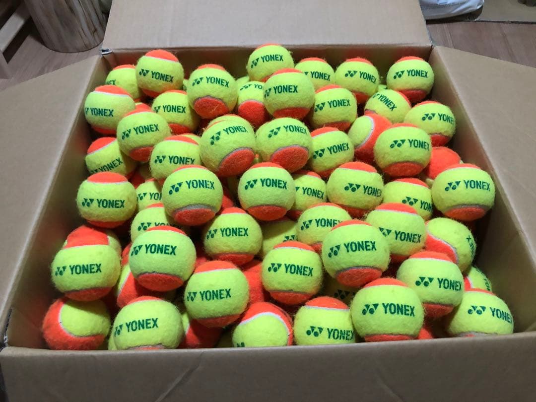 即日発送　中古硬式テニスボール オレンジボール150球　ジュニア用