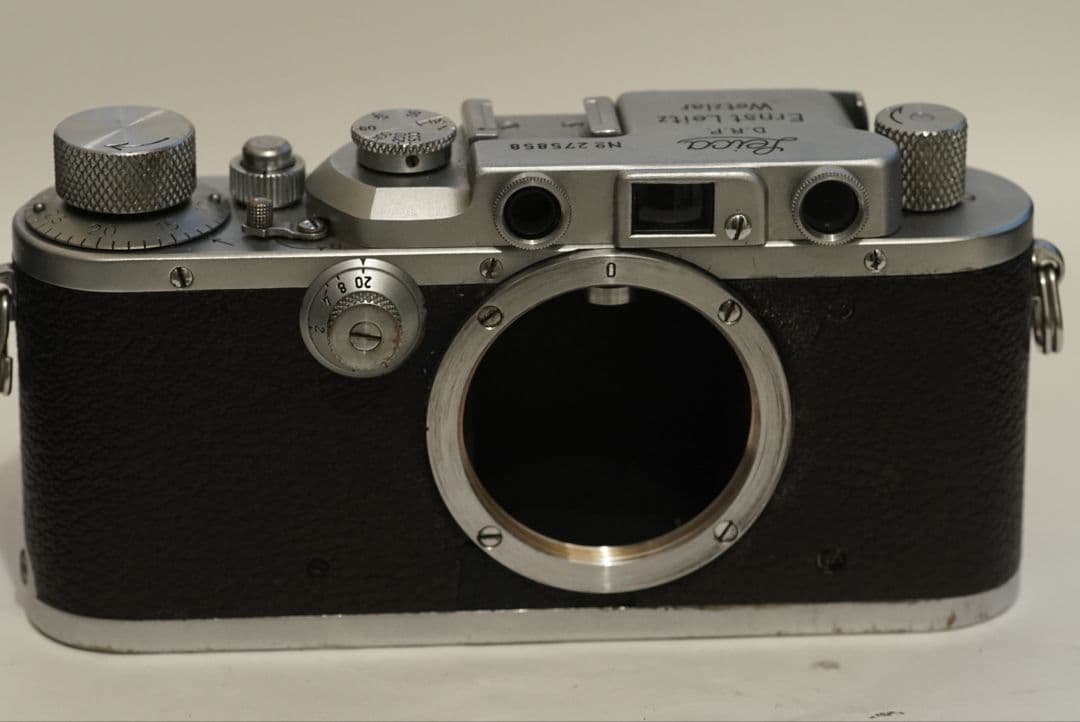【良品】Leica DIII 戦前型 シルバークローム