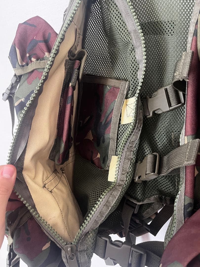 DPM タクティカルベスト（イギリス軍？）DPMリュックサック付き