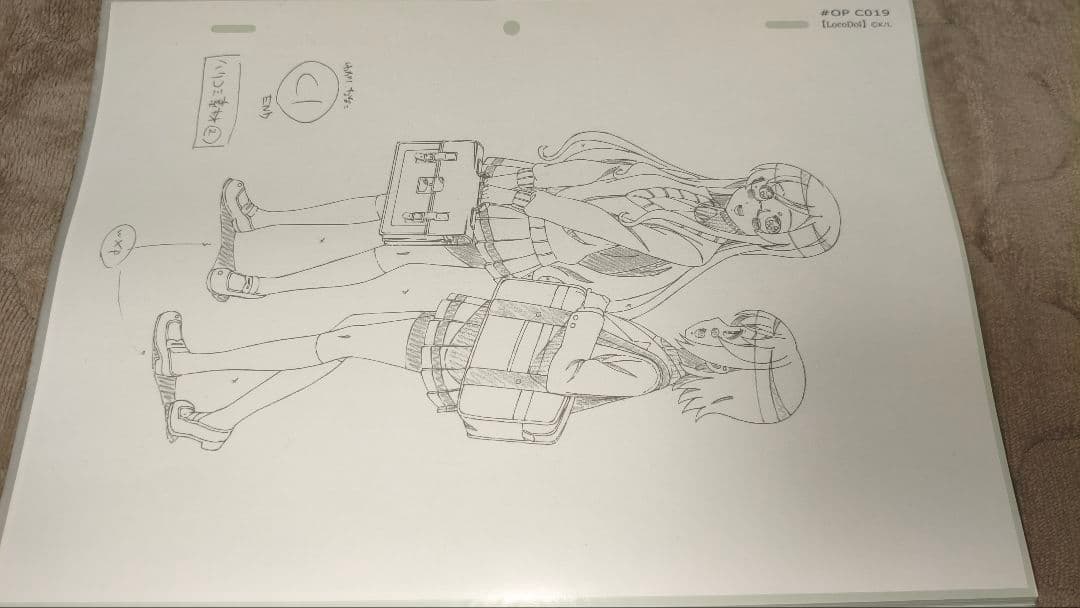 普通の女子校生がろこどるやってみた。原画セット