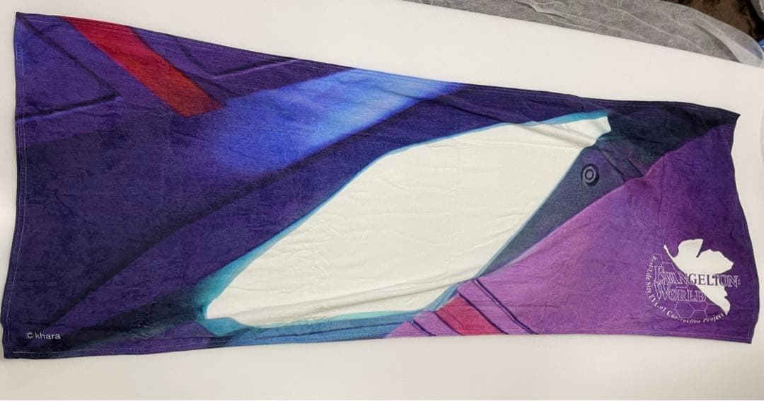 エヴァンゲリオン　バスタオル　ビッグタオル　　エヴァワールド　富士急限定　レア