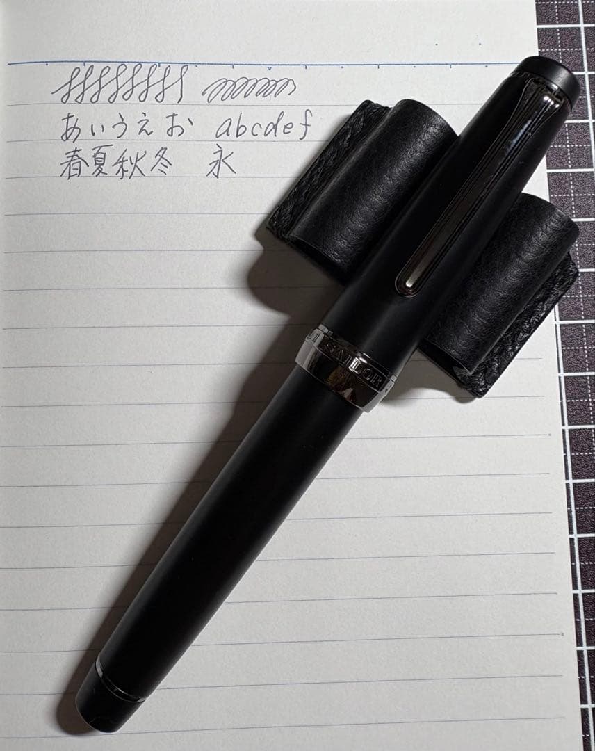 sailor万年筆21k インペリアルブラック　F